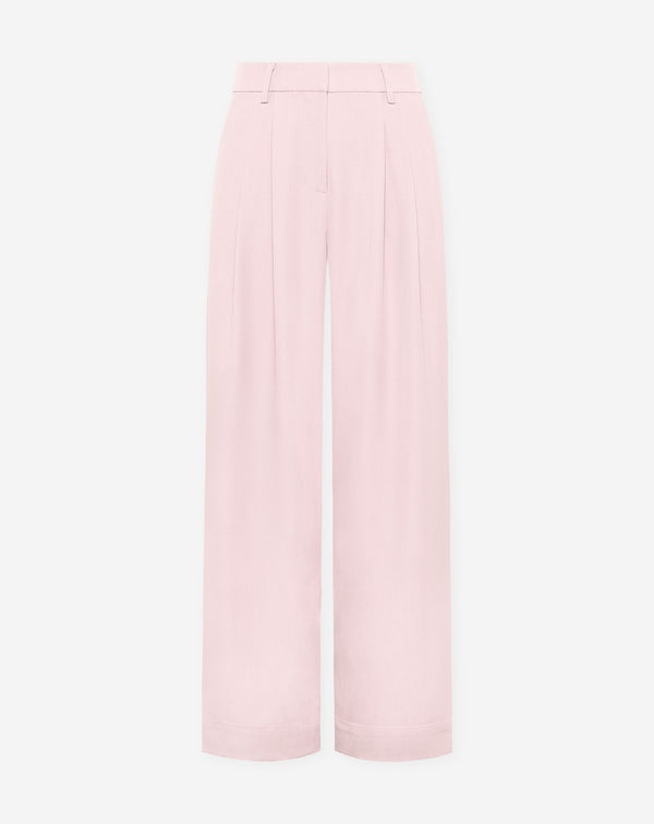 LORNA PLEATED WIDE LEG PANTALON LICHTROZE