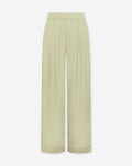 LORNA PLEATED WIDE LEG PANTALON PISTACHE