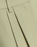 LORNA PLEATED WIDE LEG PANTALON PISTACHE