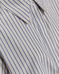 MAEVA RHINESTONE BLOUSE BLAUW STRIPE
