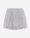 MAEVA  RHINE STONE  BUBBLE HEM SKIRT BLUE STRIPE