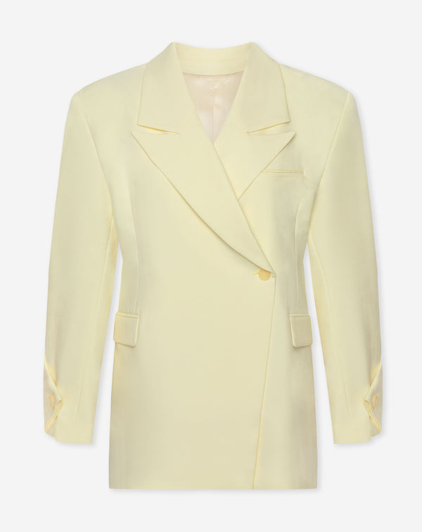 LYA OVERSIZED TWISTED SLEEVE BLAZER BOTERGEEL