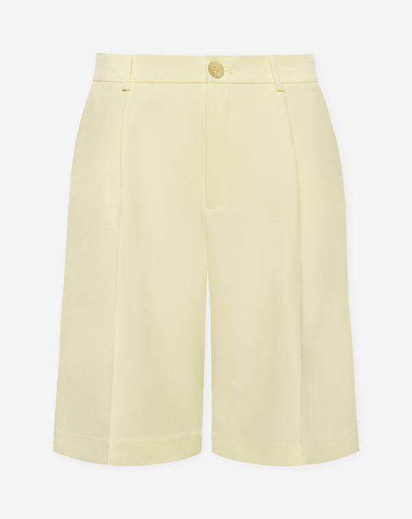 LYA PLEATED LONG BERMUDA BOTERGEEL