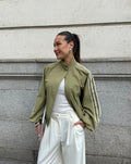 BEX TRACK JACKET OLIVE GREEN