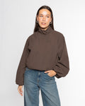 BRUNA TRACK JACKET BROWN