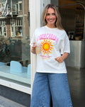 COPACABANA OVERSIZED TEE CREAM