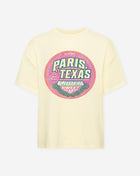 PARIS TEXAS OVERSIZED TEE BUTTER YELLOW
