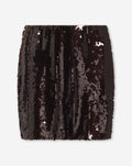 MAVI SEQUIN SKIRT BRUIN