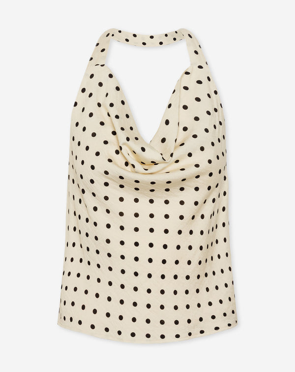 RENA HALTER TOP BOTERGEEL DOT