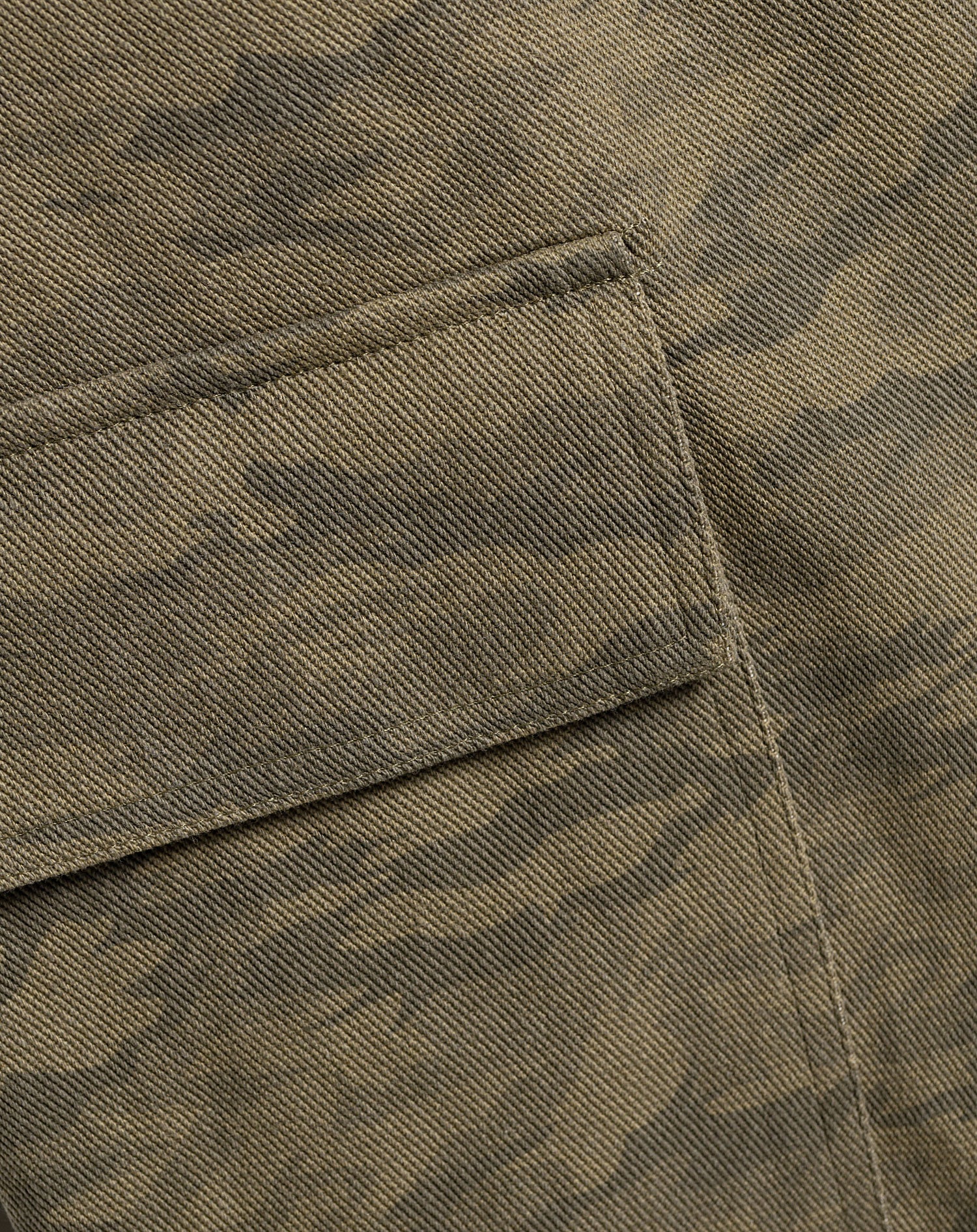 GIA WIDE LEG CARGO PANTS ARMY PRINT GROEN