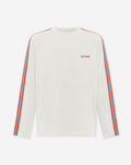 LONG SLEEVE OVERSIZED TAPE TEE OFF WHITE