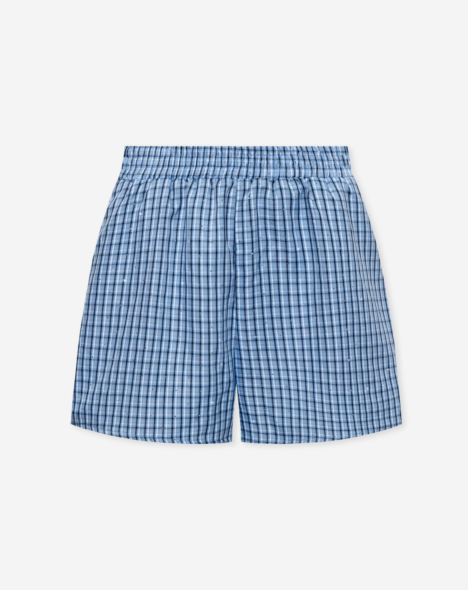 MAVIE CHECK SHORTS BLAUW