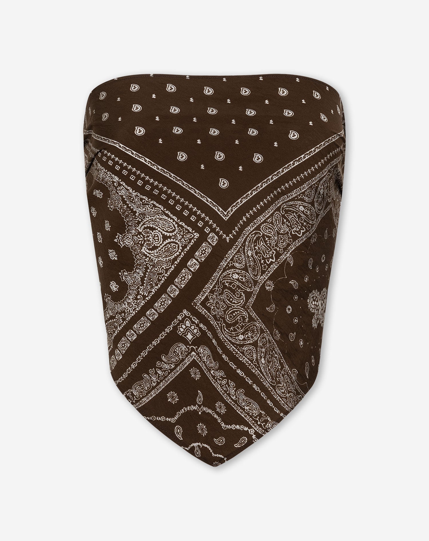 AMARI BANDANA SHAWL TOP BRUIN