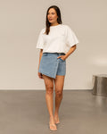 TREASURES OVERSIZED TEE CRÈME