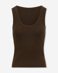 PAM RIB SINGLET BRUIN