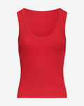 PAM RIB SINGLET ROOD