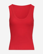 PAM RIB SINGLET ROOD