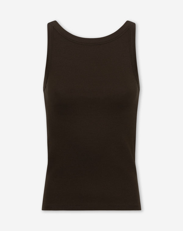 LOW BACK RIB TOP BRUIN