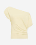OFF SHOULDER PLEAT TOP BOTERGEEL