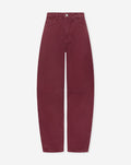 SARAH BARREL LEG JEANS ROOD