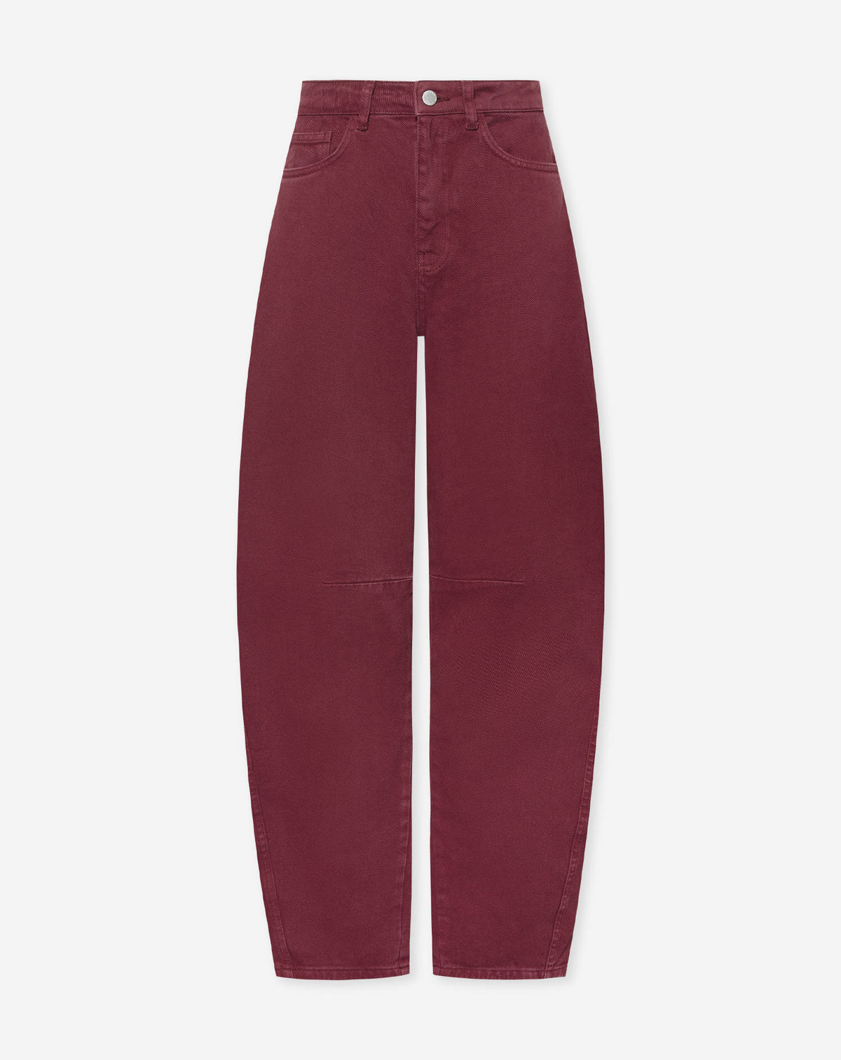 SARAH BARREL LEG JEANS ROOD