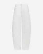 SARAH BARREL LEG JEANS WIT