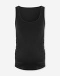 BASIC SINGLET MATERNITY BLACK