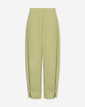 GIA TWISTED LEG PANTS GROEN