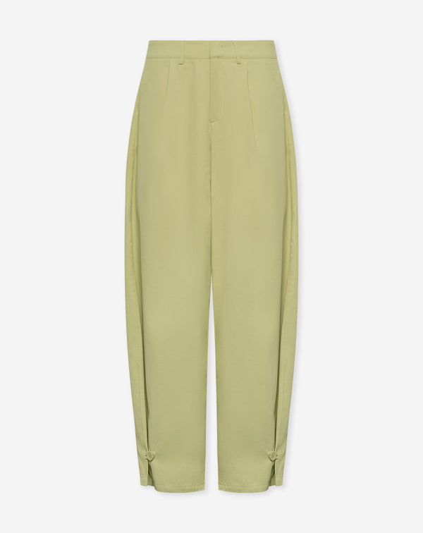 GIA TWISTED LEG PANTS GROEN