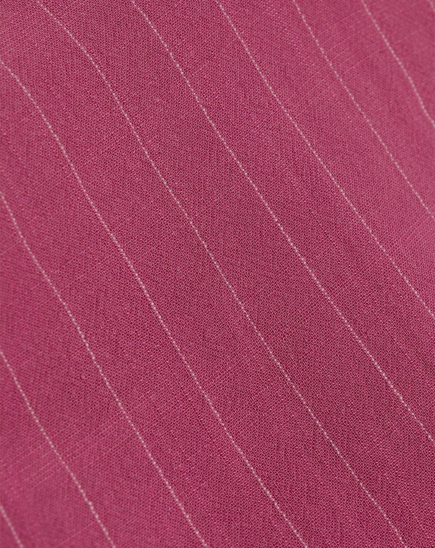 RHODE LINEN OVERSIZED BLOUSE PIN STRIPE CHERRY