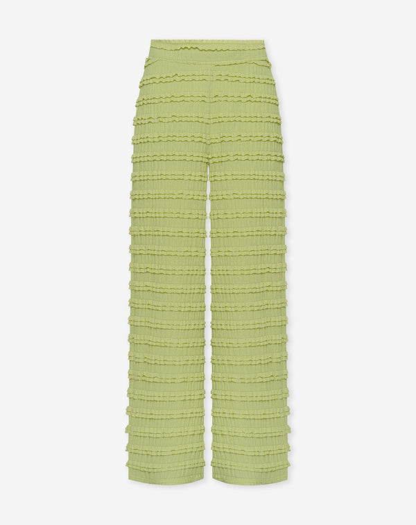MICKY RUFFLE PANTS GROEN