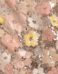 NIYA FLOWER SEQUIN SKIRT ROZE