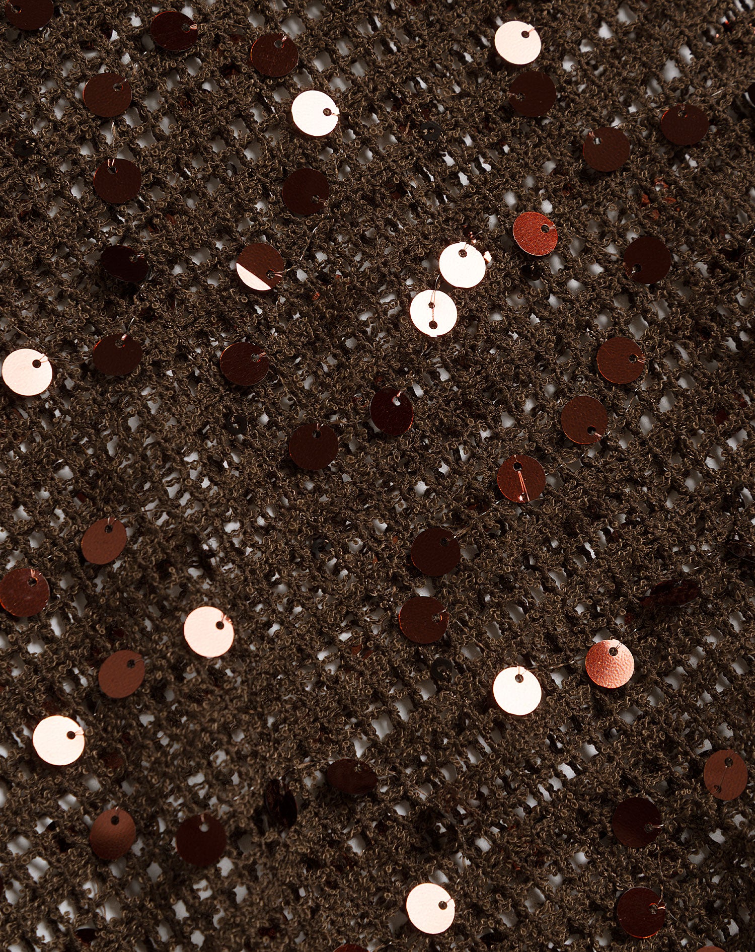 SEQUIN CROCHET TOP BRUIN