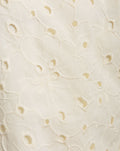 CHRISSY EMBROIDERY ANGLAISE TOP CRÈME
