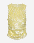 AVIVA SEQUIN TOP BOTERGEEL
