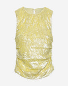 AVIVA SEQUIN TOP BOTERGEEL