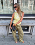 AVIVA SEQUIN TOP BOTERGEEL