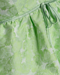 NOUK JACQUARD TOP GROEN