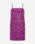SEQUIN SINGLET DRESS FUCHSIA
