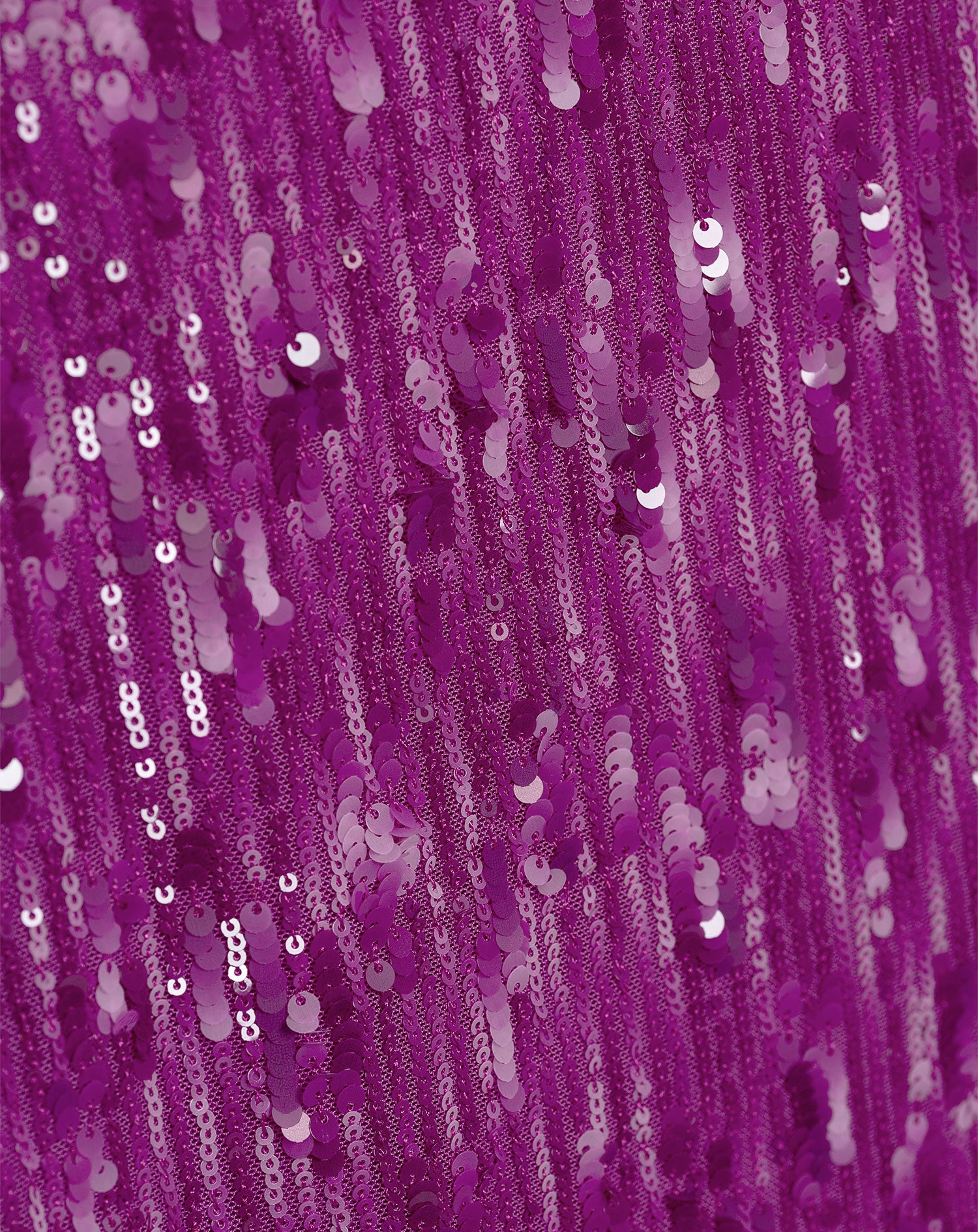 SEQUIN SINGLET DRESS FUCHSIA
