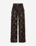 SEQUIN LACE PANTS BRUIN