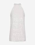 COLETTE SEQUINS HALTER DRESS WIT