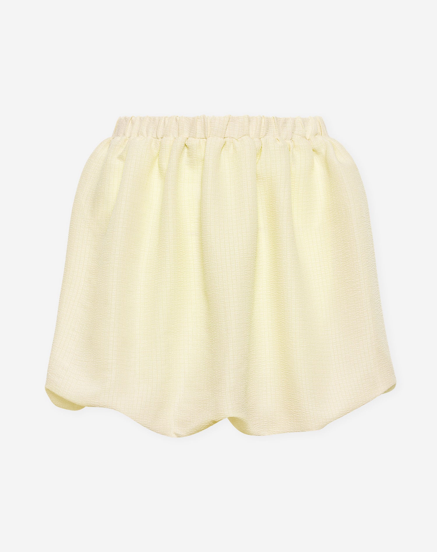 MIKA BUBBLE HEM SKIRT BOTERGEEL