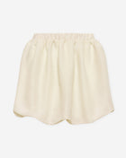 MIKA BUBBLE HEM SKIRT CRÈME