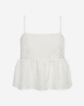 ELMI PEPLUM SINGLET BOTERGEEL