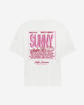 SUNNY OVERSIZED TEE CRÈME