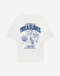 TREASURES OVERSIZED TEE CRÈME