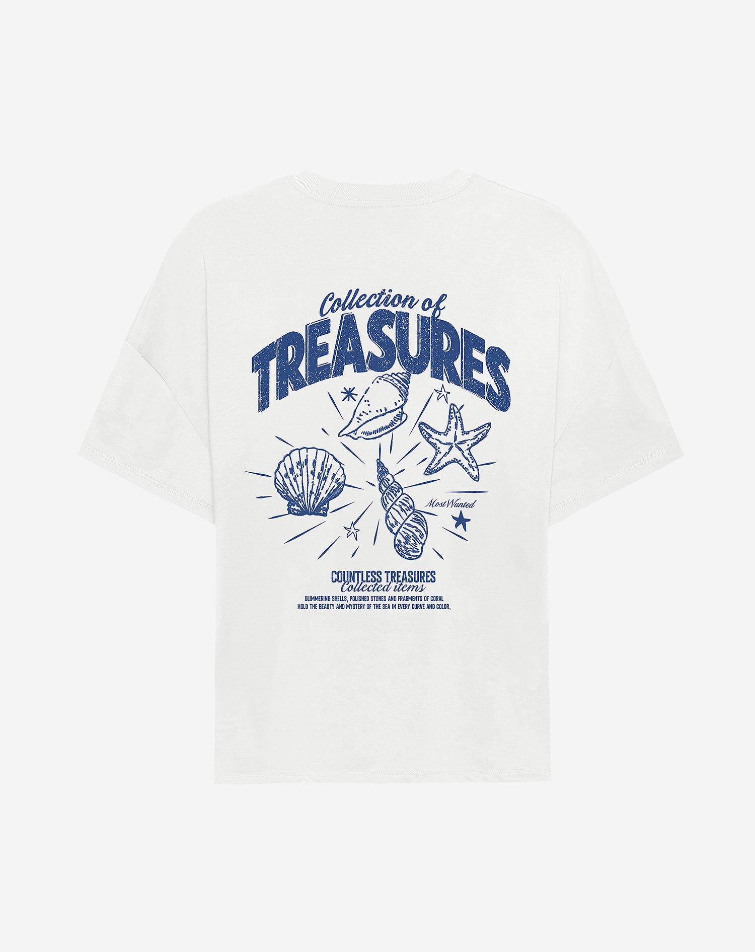TREASURES OVERSIZED TEE CRÈME