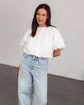 STEFFI BARREL LEG JEANS LICHTBLAUW