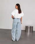 STEFFI BARREL LEG JEANS LICHTBLAUW